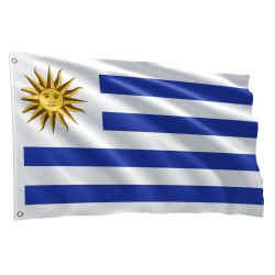 Bandeira Uruguai Sublimada 1,50m x 0,90m