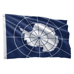 Bandeira Antártida Sublimada 1,50m x 0,90m