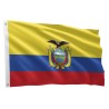 Bandeira Equador Sublimada 1,50m x 0,90m