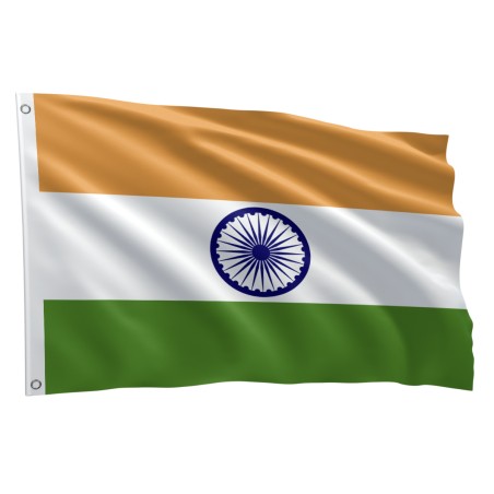 Bandeira índia Sublimada 1,50m x 0,90m
