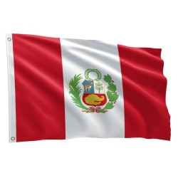 Bandeira Perú Sublimada 1,50m x 0,90m
