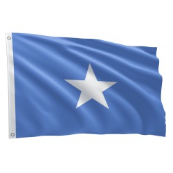 Bandeira Somália Sublimada 1,50m x 0,90m
