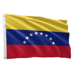 Bandeira Venezuela Sublimada 1,50m x 0,90m