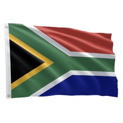 Bandeira África do Sul Sublimada 1,50m x 0,90m
