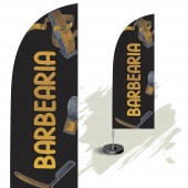 Wind Banner Barbearia - Fadrix - Modelo 02