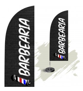 Wind Banner Barbearia - Fadrix - Modelo 03