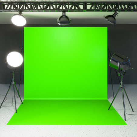 Fundo Fotográfico Infinito Chroma Key Tecido 1,80 x 6,0m