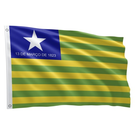 Bandeira Estado Piauí Sublimada 1,50m x 0,90m