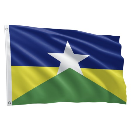 Bandeira Estado Rondônia Sublimada 1,50m x 0,90m