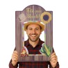 Placa Decoração Interativa Festa Junina Arraiá São João Quadrilha MDF Adesivado 40x60cm