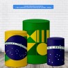 Trio Capas De Cilindro Veste Facil C/ Elastico Dia da Independência