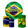 Trio Capas Cilindro + Painel Redondo Dia da Independência