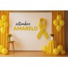 Fundo Fotografico Setembro Amarelo Tecido