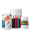 Trio Capas De Cilindro C/ Elastico Dia dos Professores