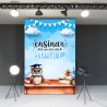 Painel Retangular Dia Dos Professores 1,50x2,20m Sublimado