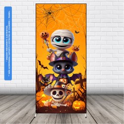 Painel Romano Lateral 0,90mx 2,20m Halloween