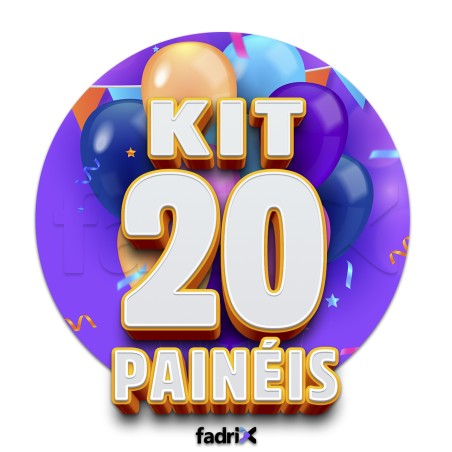 Painel Redondo 1,50m Veste Fácil C/ Elástico - Kit C/ 20unds