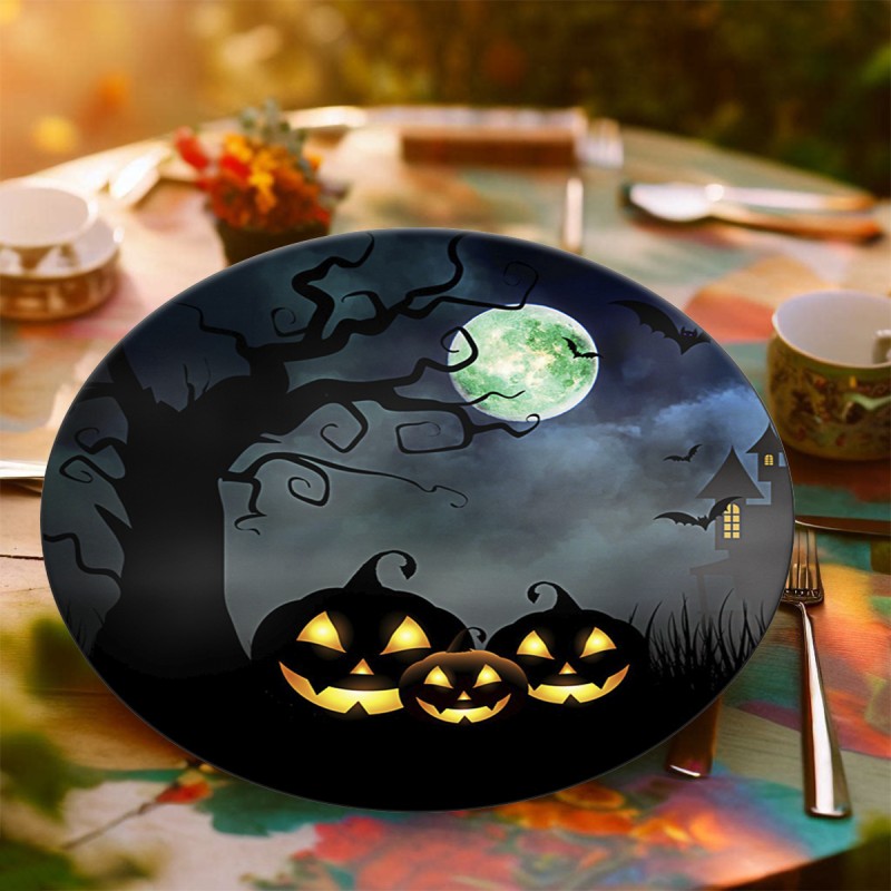 Capa Para Sousplat 35cm Halloween unidade