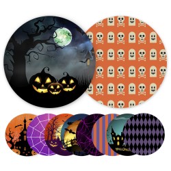 Capa Para Sousplat 35cm Halloween unidade