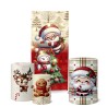 Trio Capas Cilindro + Painel Lateral Romano Natal