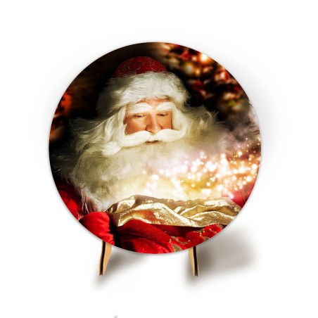 Painel Redondo Veste Facil C/ Elastico 50cm Natal