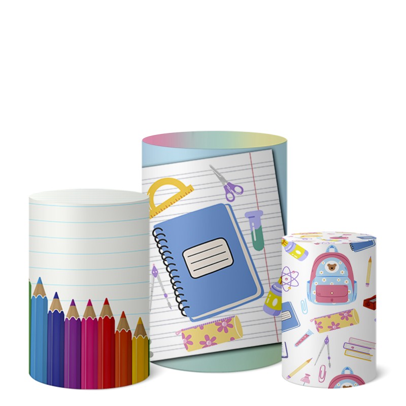 Trio Capas De Cilindro Veste Facil C/ Elastico Formatura