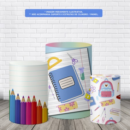 Trio Capas De Cilindro Veste Facil C/ Elastico Formatura