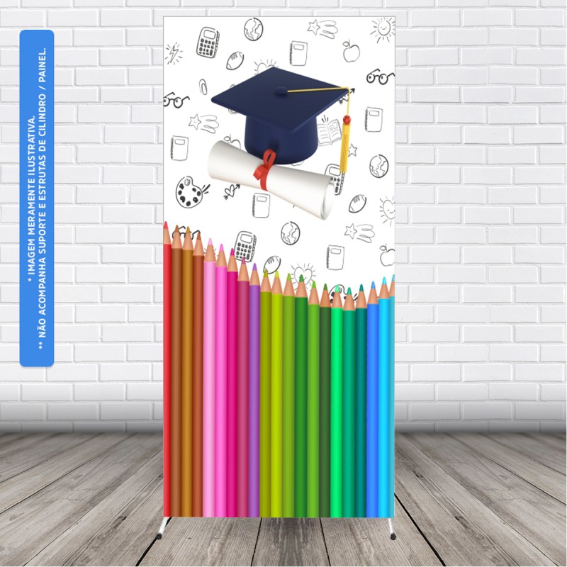 Painel Romano Lateral 0,90mx 2,20m Formatura