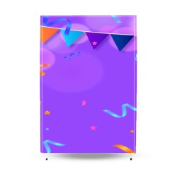 Painel Vertical 1,50x2,0m Tecido Diversos Temas