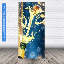 Painel Lateral Veste Fácil 0,90m X 2,20m Ano Novo