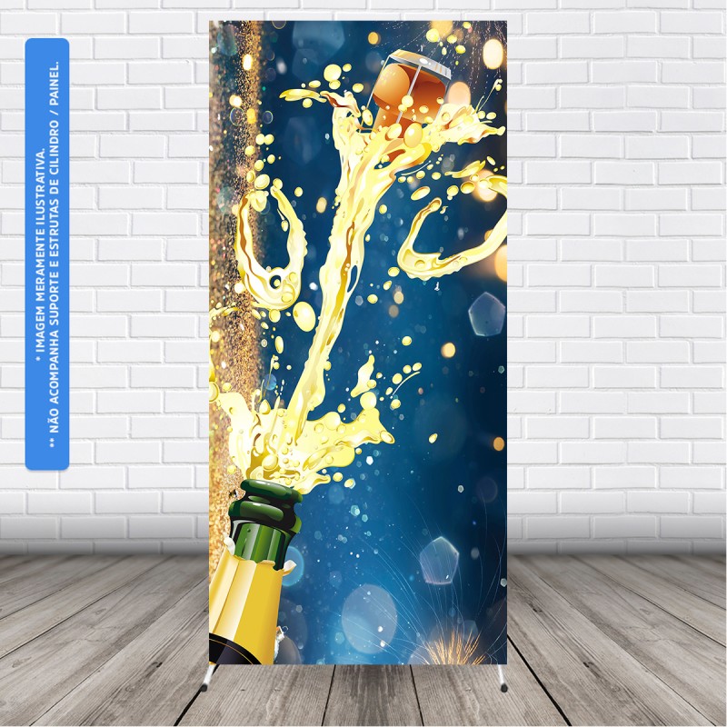 Painel Lateral Veste Fácil 0,90m X 2,20m Ano Novo