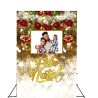 Painel Fundo Interativo Vazado Natal Tecido 1,50x2,20m