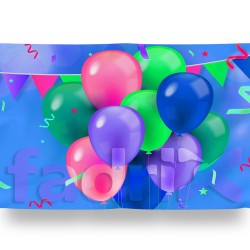 Painel de Festa Personalizado - S/ Elástico 33 x 3,10m