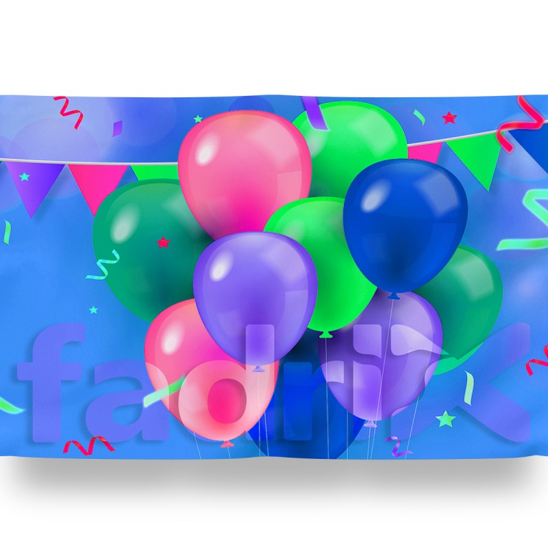 Painel de Festa Personalizado - S/ Elástico 33 x 3,10m