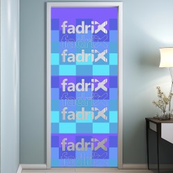 Capa para Porta Tecido Sublimado Veste Fácil com Elástico Diversos Temas