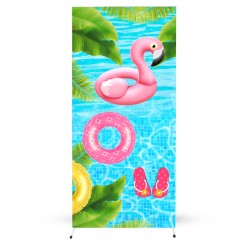 Painel de Festa Lateral Pool Party