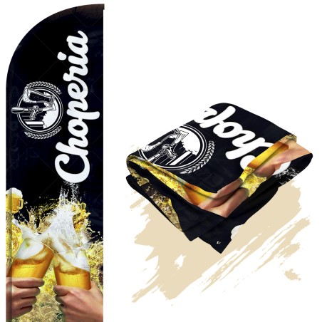 Bandeira Para Wind Banner - Somente Tecido Choperia