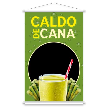 Banner Pronto Caldo de Cana 60x90cm