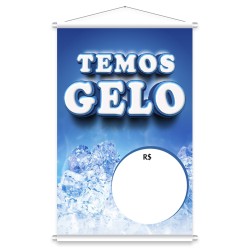 Banner Pronto Gelo 60x90cm
