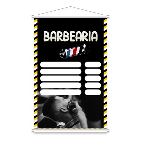 Banner Pronto Barbearia 60x90cm