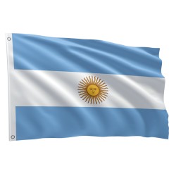 Bandeira da Argentina Sublimada 1,50m x 0,90m
