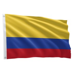 Bandeira Colômbia Sublimada 1,50m x 0,90m