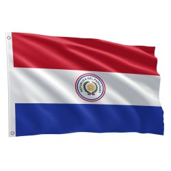 Bandeira Paraguai Sublimada 1,50m x 0,90m