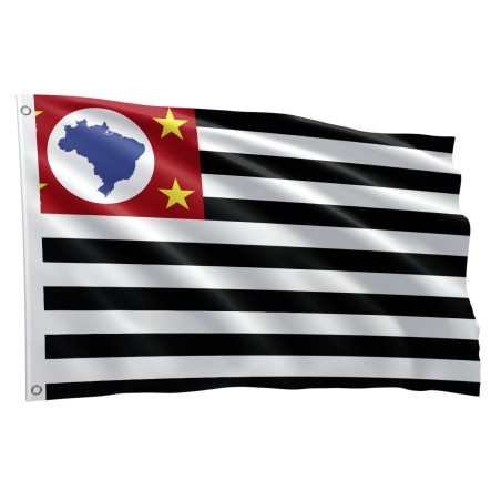 Bandeira De São Paulo Grande 1,50 X 0,90 M