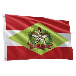 Bandeira De Santa Catarina Grande 1,50 X 0,90 M