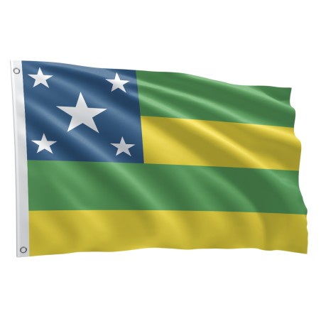 Bandeira De Sergipe Grande 1,50 X 0,90 M