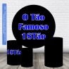 Trio Capas Cilindro + Painel 1,50m O Tão Famoso 18tão